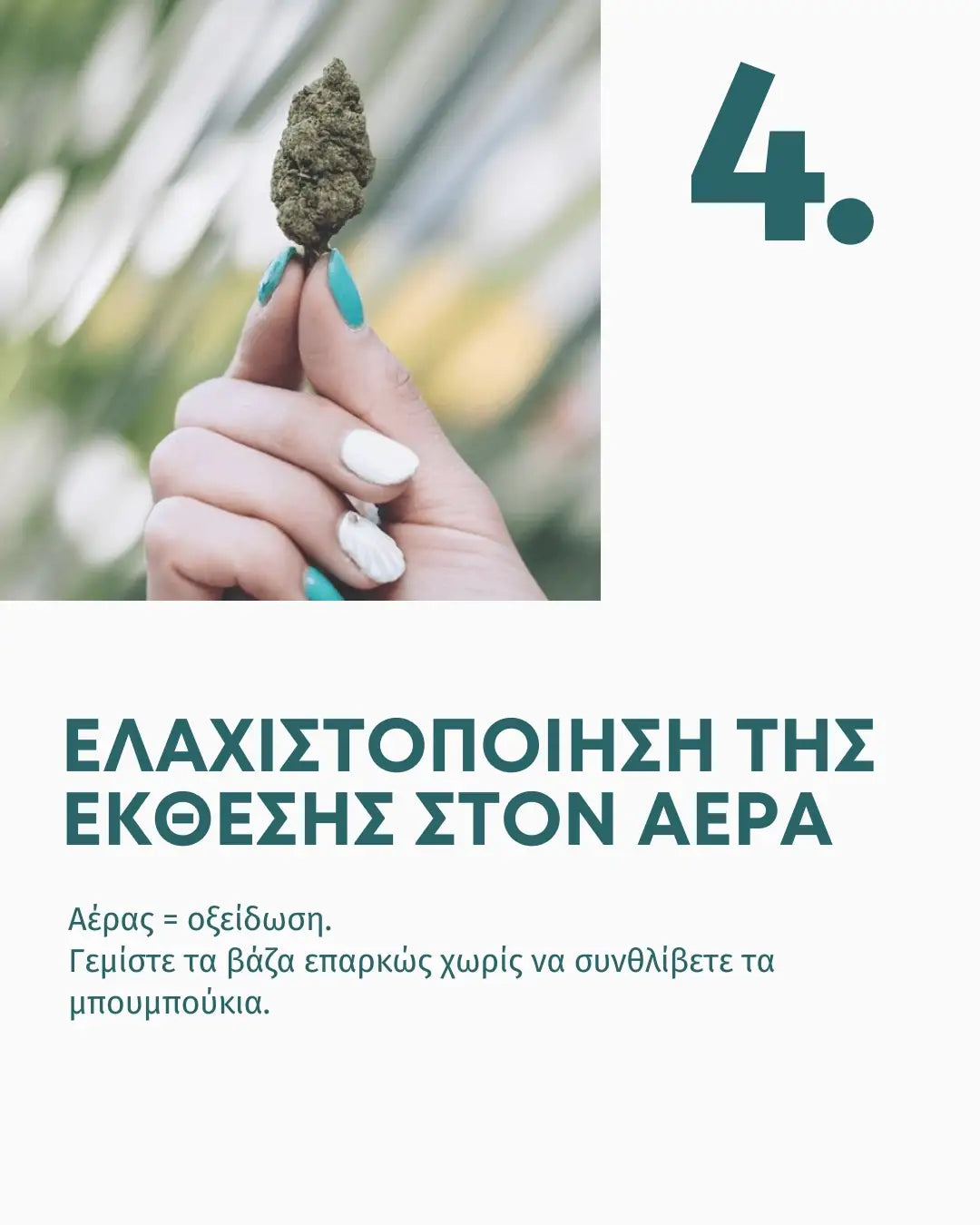 Ανθοί CBD αποθήκευση-5