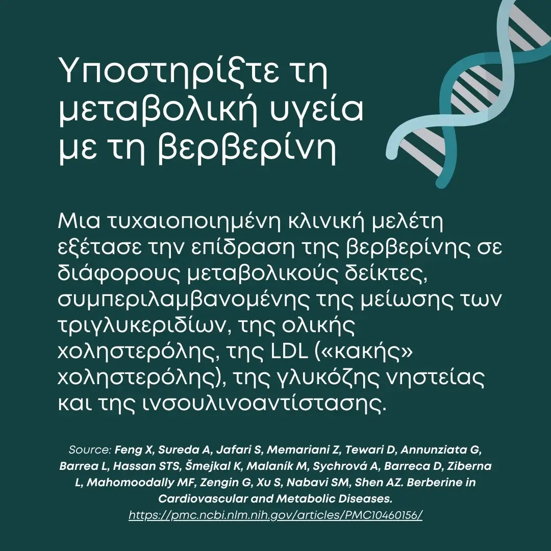 Βερβερίνη - υγεία