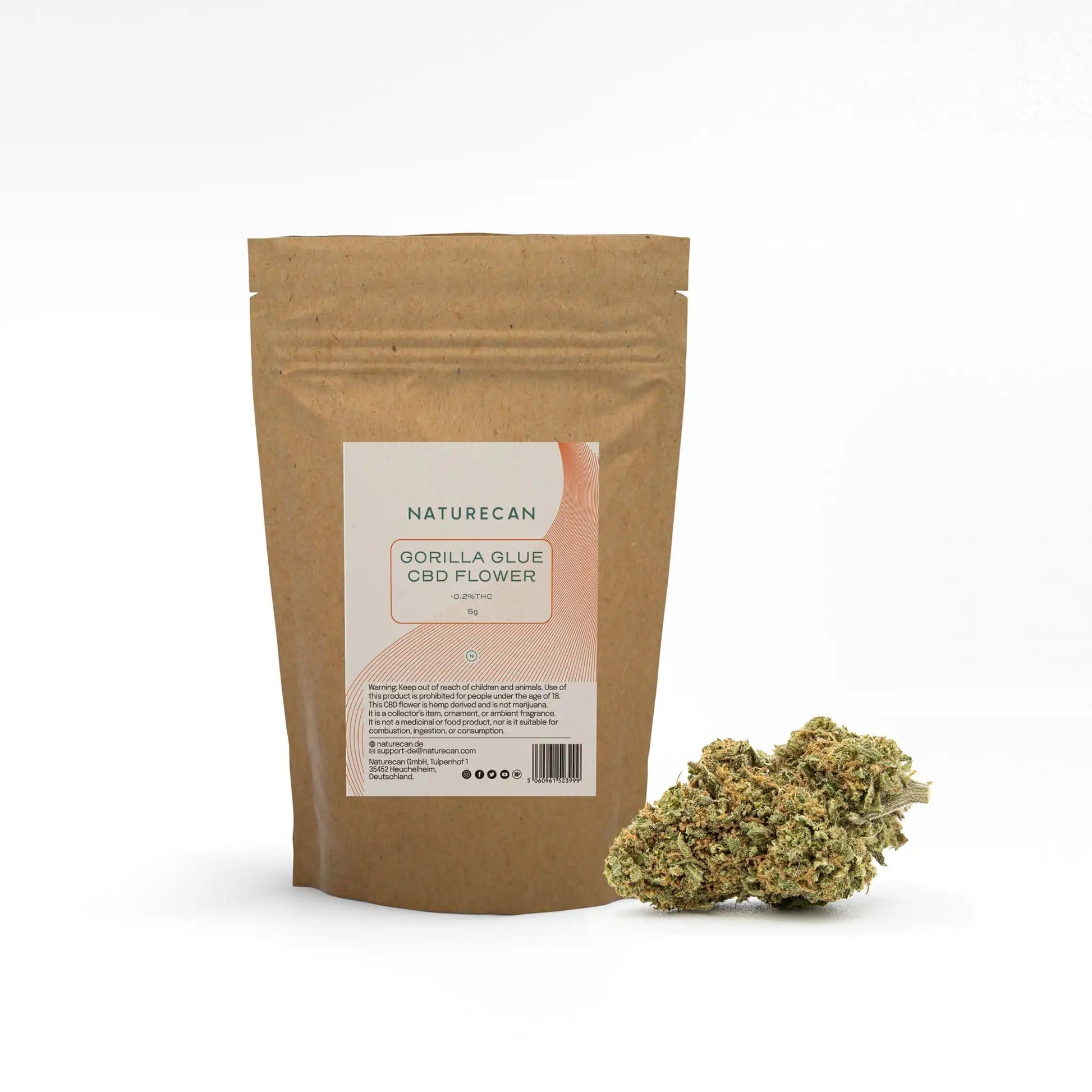 Ανθοί CBD Gorilla Glue 5g - Naturecan