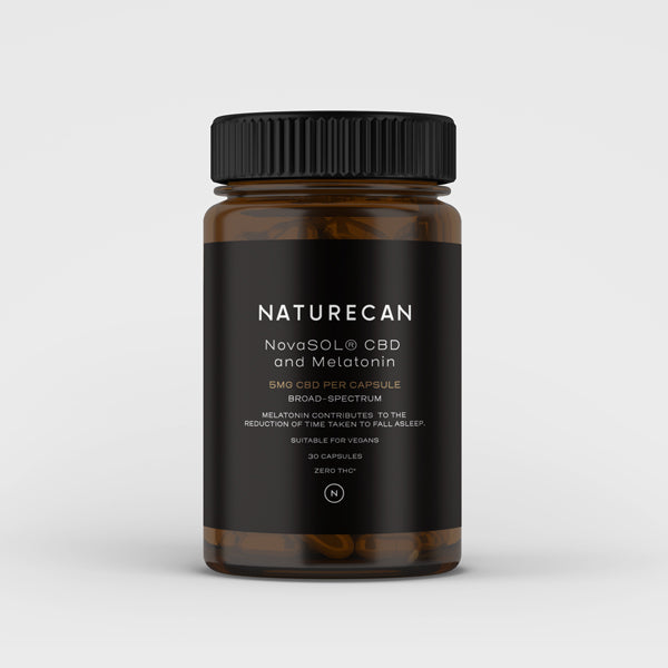 καψουλες υπνου CBD με μελατονίνη naturecan