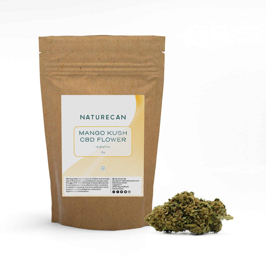 Ανθοί CBD Mango Kush Naturecan Ελλάδα