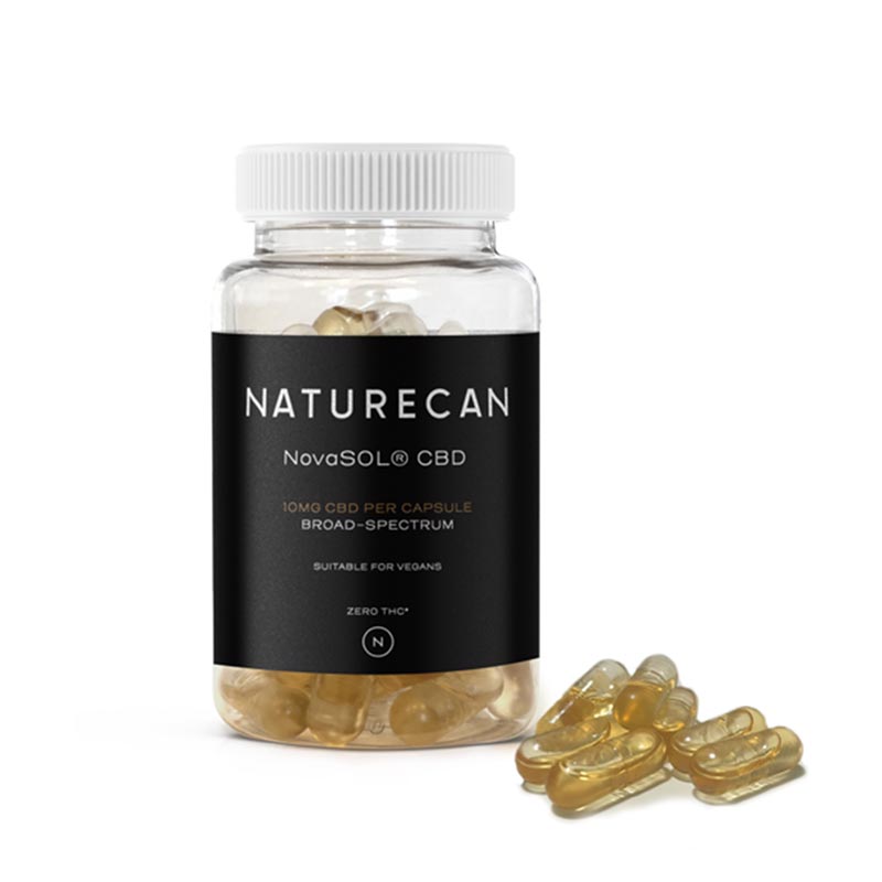 CBD καψουλες novasol ταχείας απορρόφησης