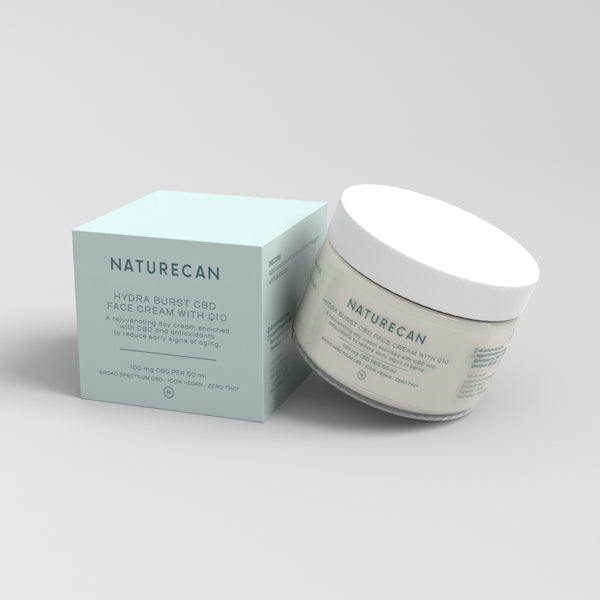 Κρέμα ημέρας προσώπου με CBD & Q10 Naturecan Ελλάδα