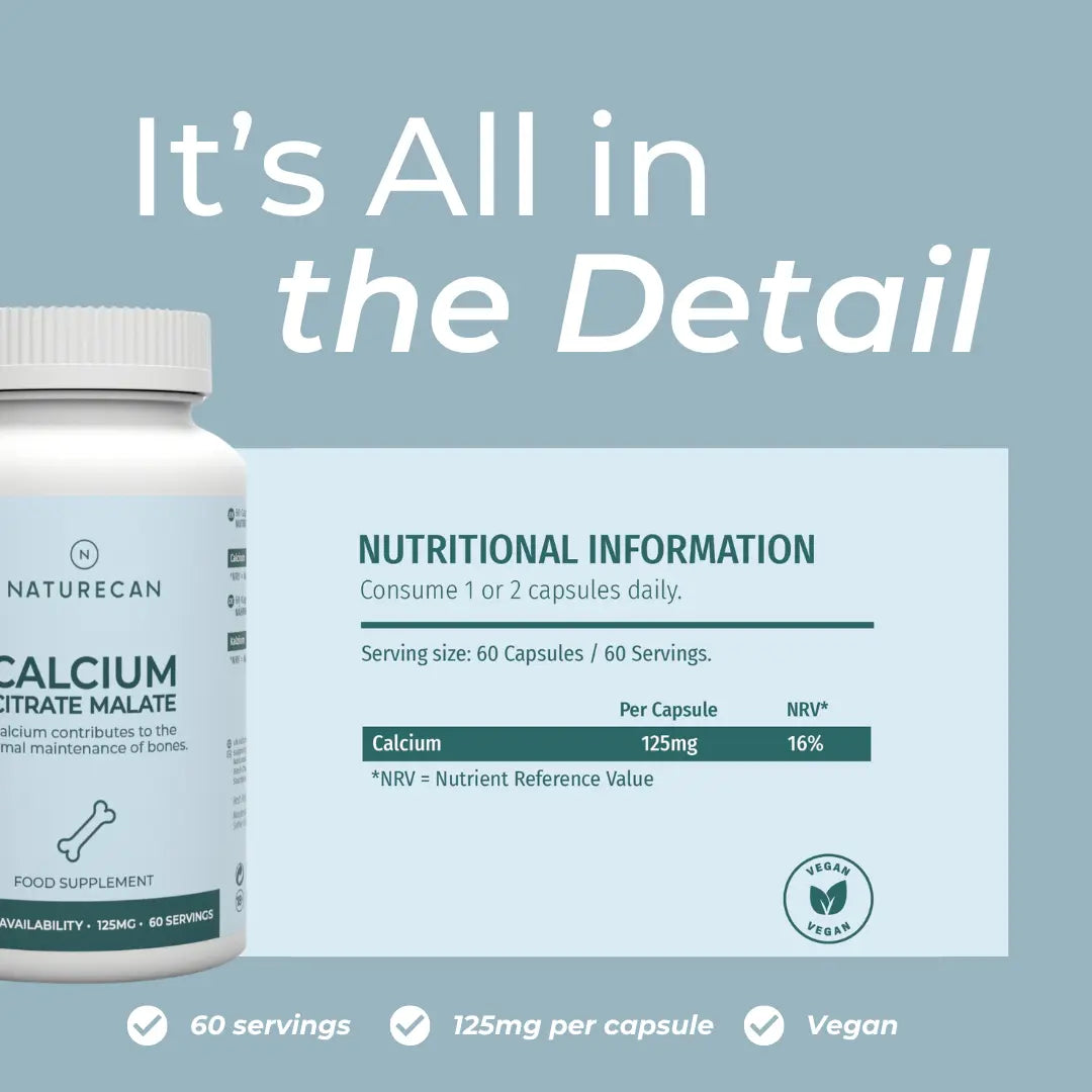 Ασβέστιο Μηλικό Κιτρικό (Calcium Citrate Malate)