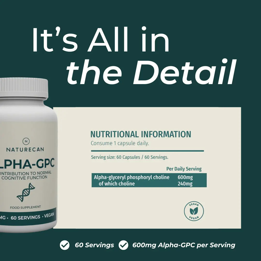 Alpha GPC - Συμπλήρωμα Χολίνης