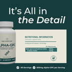 Alpha GPC - Συμπλήρωμα Χολίνης