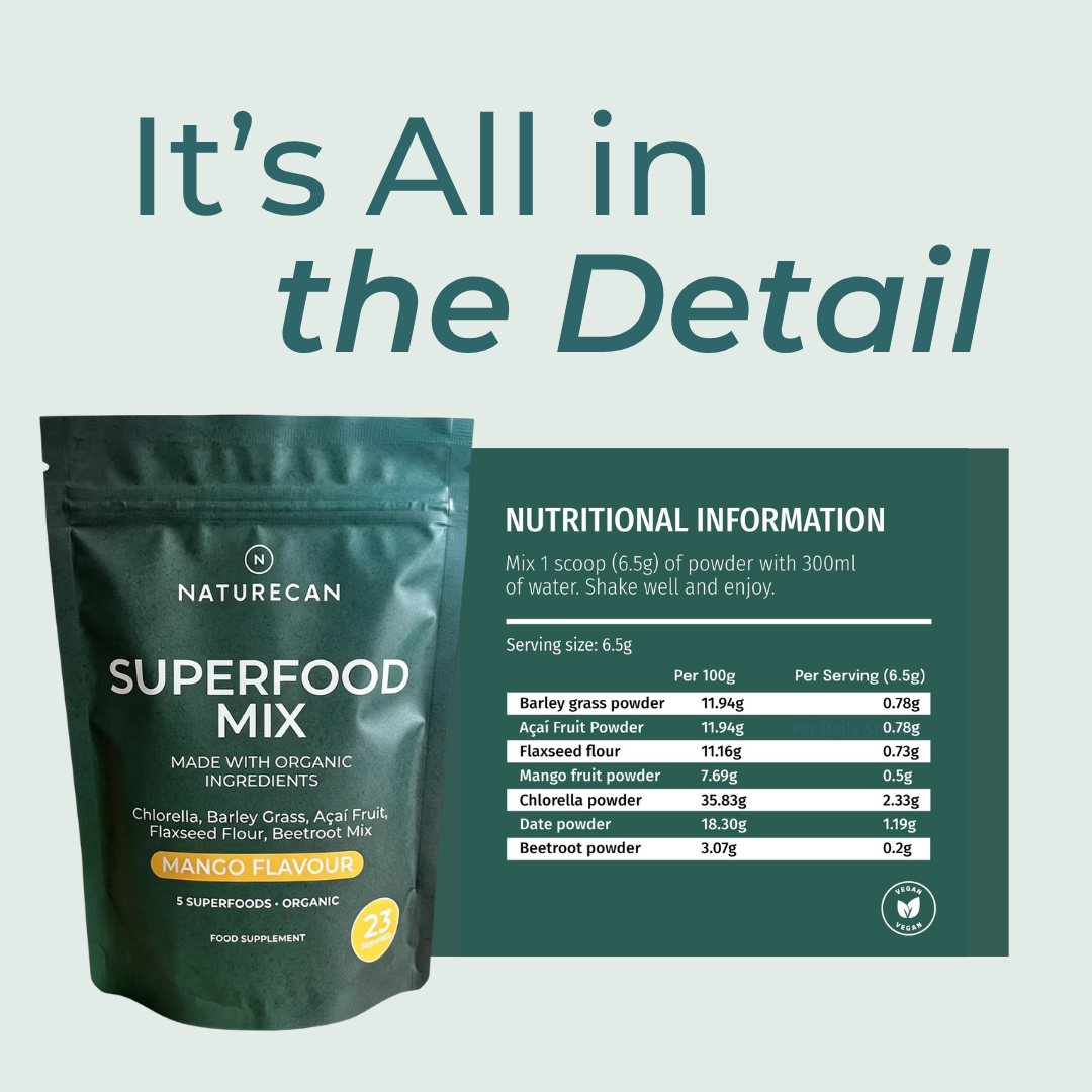 Βιολογικό Μείγμα Υπερτροφών (Organic Superfood Mix)