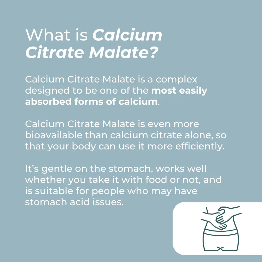 Ασβέστιο Μηλικό Κιτρικό (Calcium Citrate Malate)