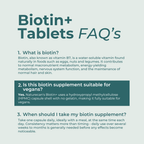 Κάψουλες Βιοτίνης+ (Biotin+)