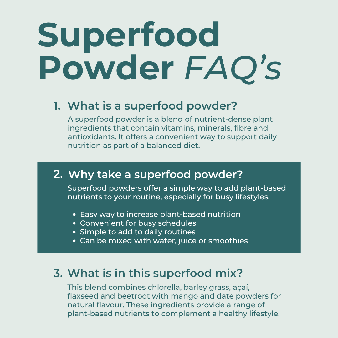 Βιολογικό Μείγμα Υπερτροφών (Organic Superfood Mix)