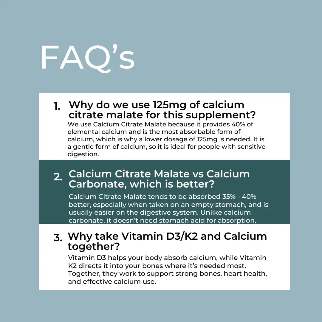 Ασβέστιο Μηλικό Κιτρικό (Calcium Citrate Malate)