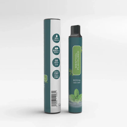 Vape CBG/CBD - Μίας Χρήσης - Μέντα - Μενθόλη