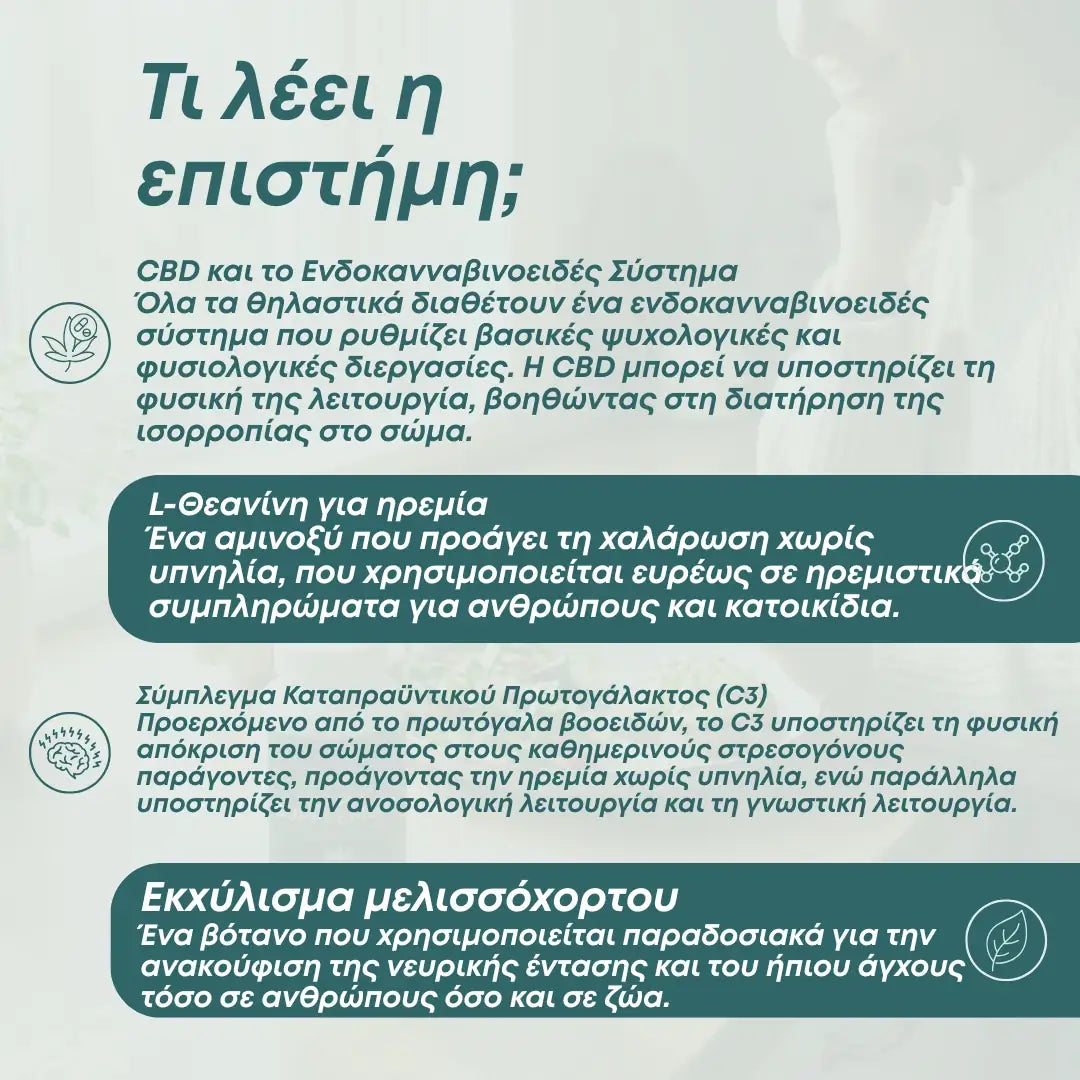 Λιχουδιές CBD Σκύλων για Ηρεμία (+Γάτες)