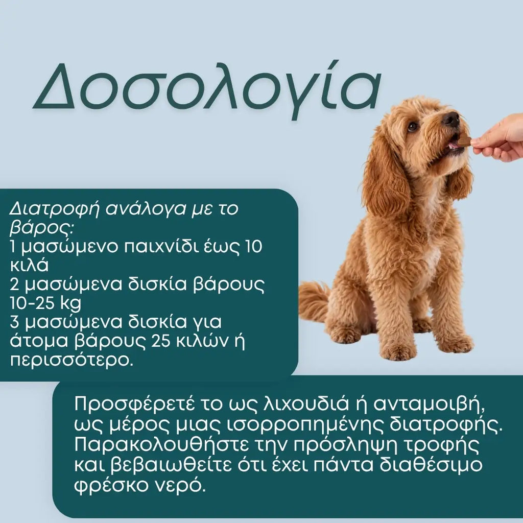 NMN Λιχουδιές για Σκύλους – Ενέργεια & Μακροζωία
