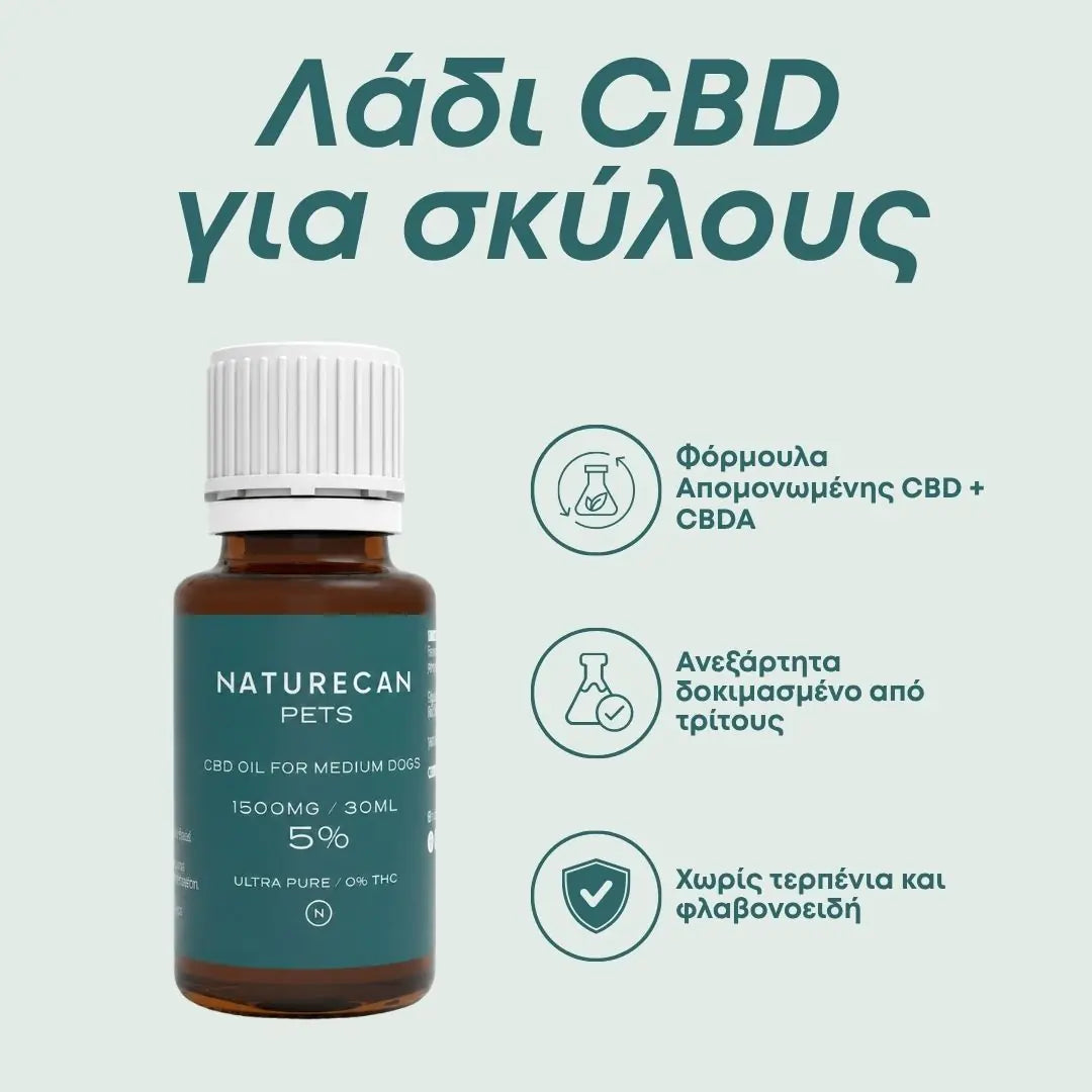 Έλαιο CBD - για Σκύλους