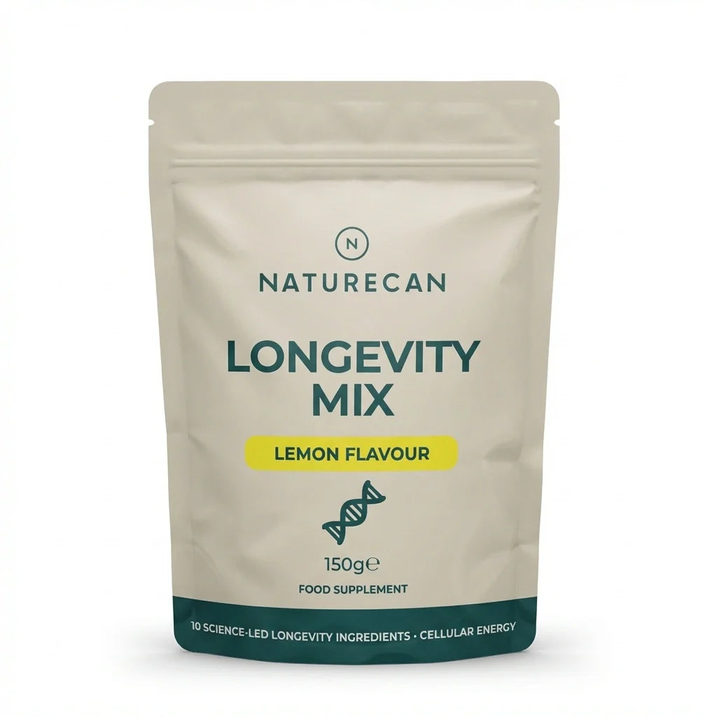 Μείγμα Μακροζωίας (Longevity Mix) – Όλα-σε-Ένα Φόρμουλα Αντιγήρανσης