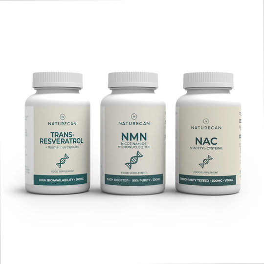 Πακέτο Αντιγήρανσης & Μακροζωίας: NMN, NAD+ & Ρεσβερατρόλη