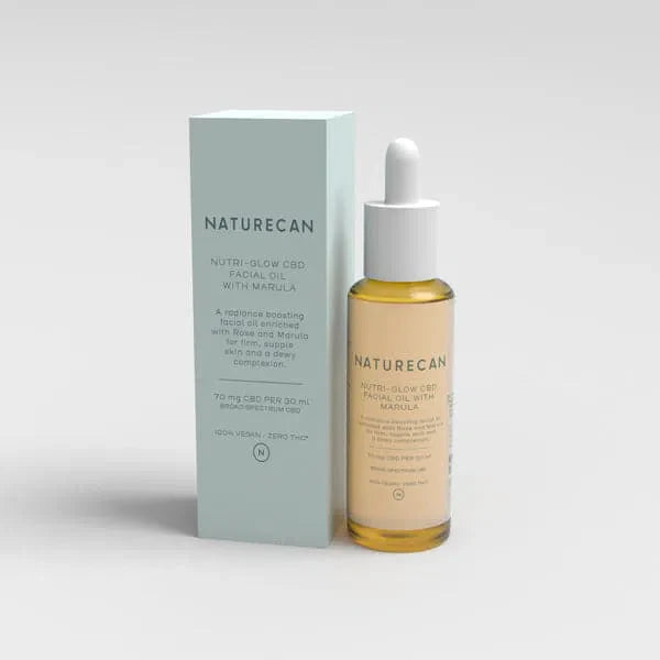 Nutri-glow CBD Έλαιο Προσώπου με Marula