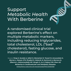 Βερβερίνη μεταβοσιμός υγεία