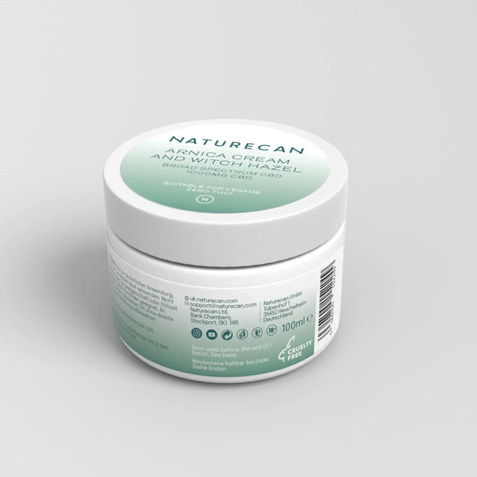 Κρέμα CBD - Άρνικα με Φουντούκι - Naturecan - Ελλάδα