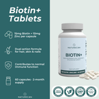 Κάψουλες Βιοτίνης+ (Biotin+)