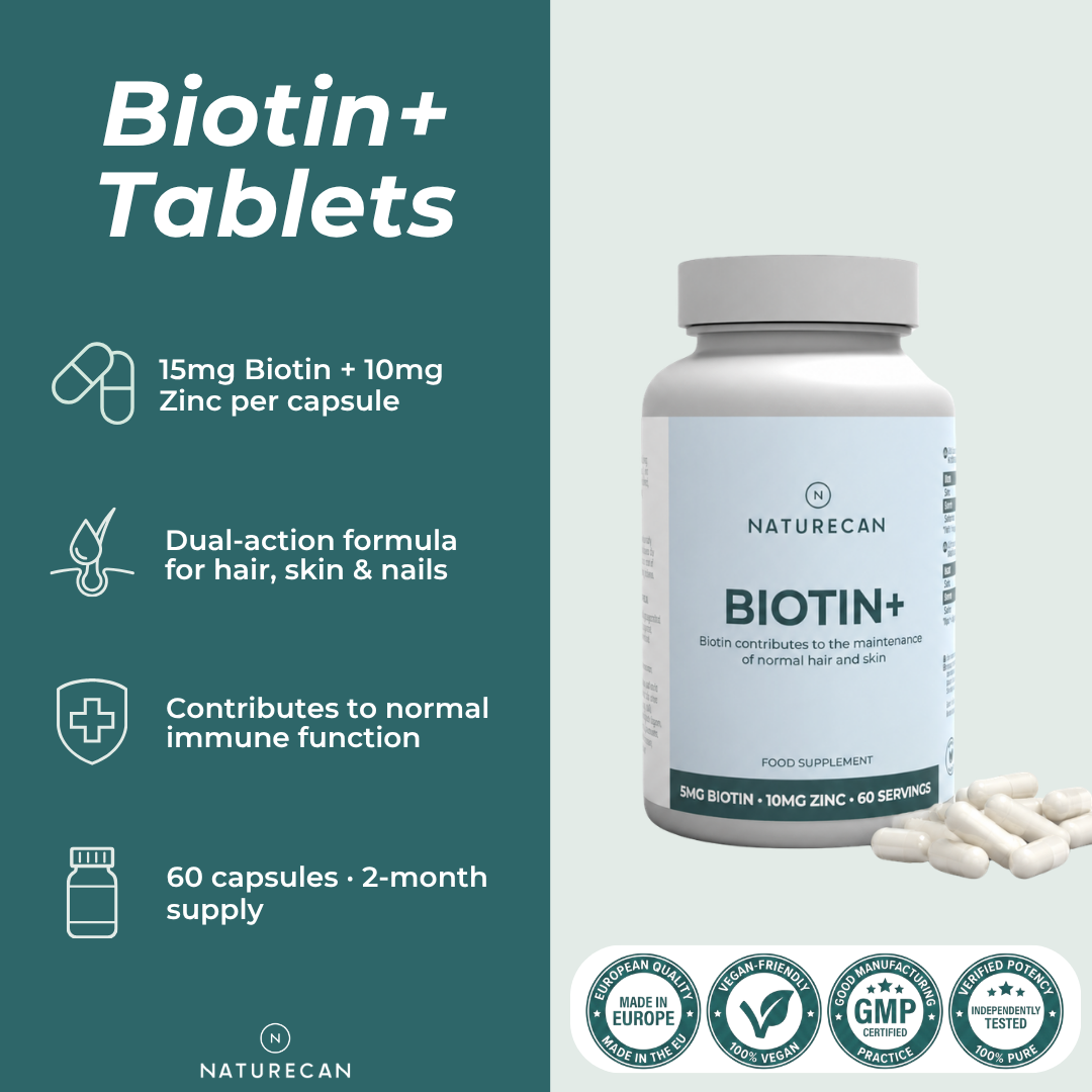 Κάψουλες Βιοτίνης+ (Biotin+)