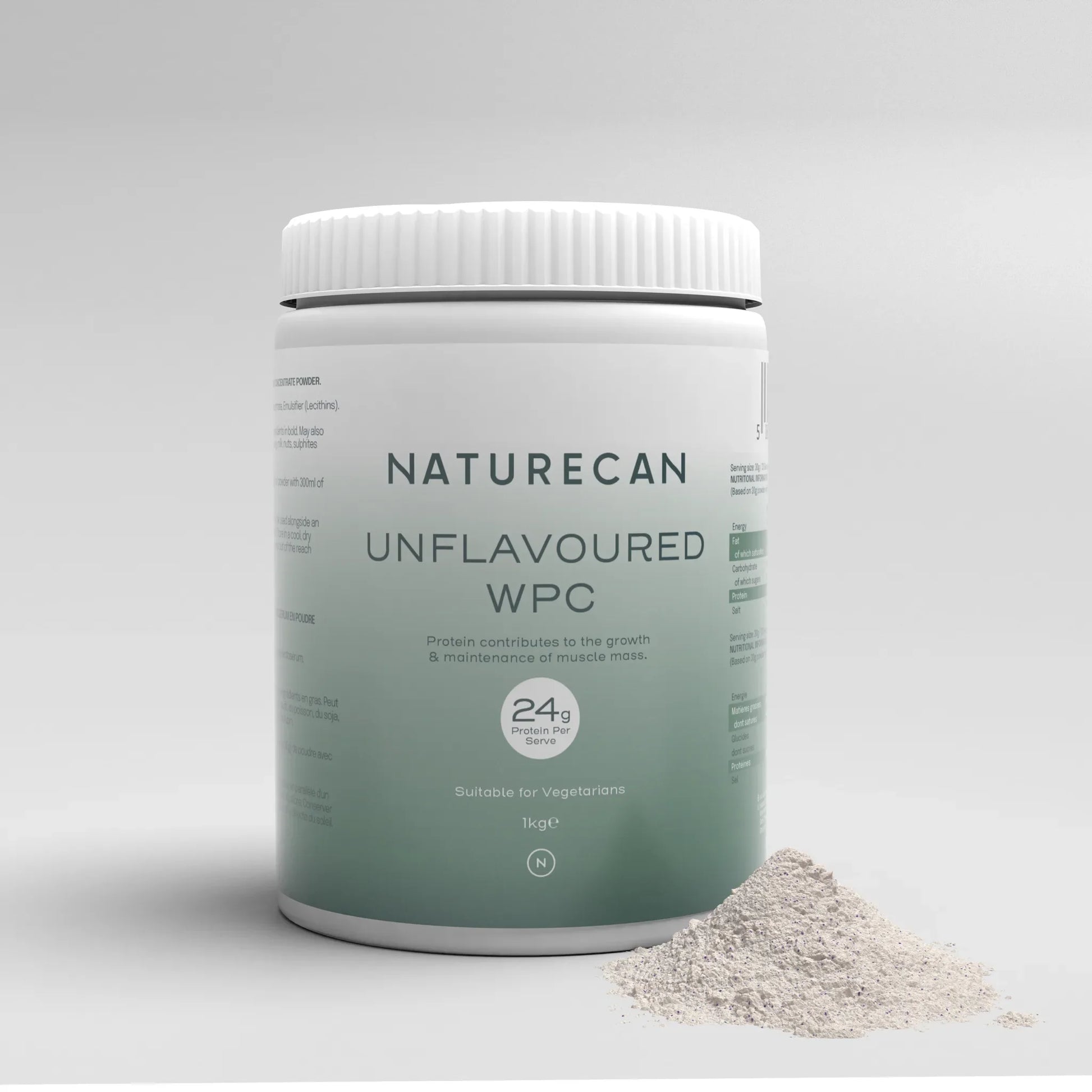 Πρωτεΐνη ορού γάλακτος - Xωρίς γεύση (Whey Protein) Naturecan