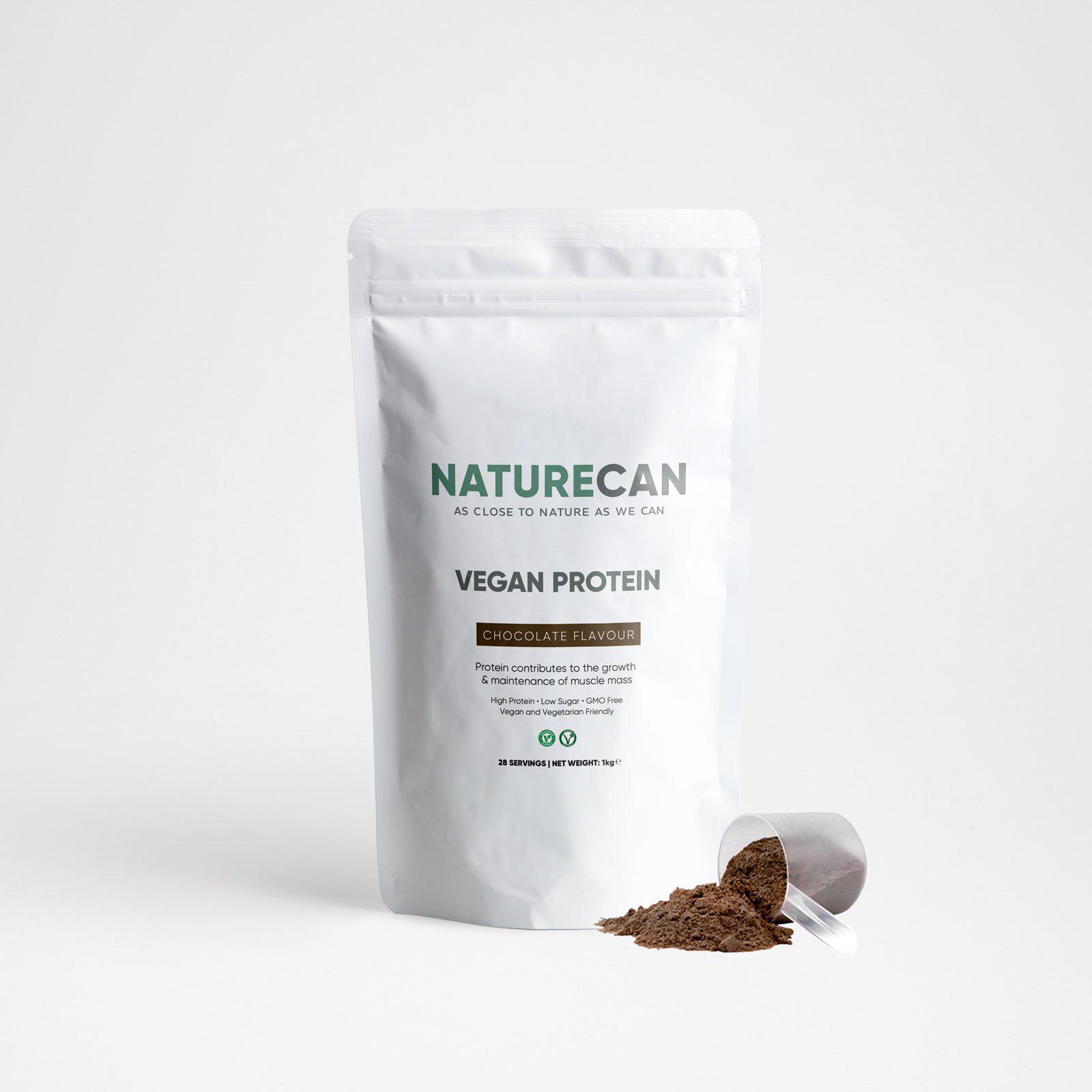 Vegan Protein Blend-Chocolate-1kg-Naturecan GR