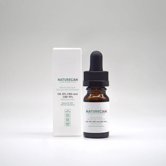 Έλαιο CBG και CBD oil elaio -Naturecan Greece